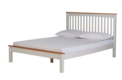 Collection Aspley Small Double Bed Frame - Two Tone.